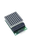 ROBİZ Max7219 Nokta Led Matris Modül Dot Matrix 5v Ortak Katot 8x8 64 Nokta Led Ekran Saat - 4