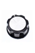 ROBİZ Plastik Pot Başlığı 16mm Siyah Gümüş Rotary Enkoder Ses Kontrol thumbnail 6