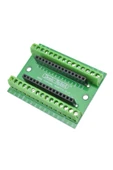Deek-Robot Arduino Nano 3.0 Genişleme Kartı Io Terminal Adaptör Shield Kolay Bağlantı Klemens Soketler thumbnail 1