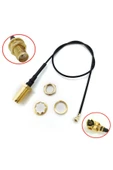 ROBİZ 20cm Sma Ipex Female Rf Kablo Jack Ufl U.fl Ipx Coaxial Cable thumbnail 1