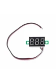 ROBİZ 0.36 Inch Dc 4,2v-30v Dijital Voltmetre Kırmızı 3 Telli 0.36” Dc 0-30v Voltaj Besleme Güç Kaynağı thumbnail 7