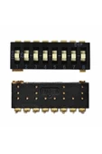 ROBİZ Tristate 8li Dip Switch 8 Pin Siyah Anahtar Açık Kapalı Seçim Adres Ayar + Off - Pull Up/down thumbnail 4