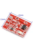ROBİZ Ttp223b Kırmızı Dokunmatik Sensör Modülü Touch Kapasitif 1 Kanal Buton Dokunma Algılayıcı Sensör thumbnail 8