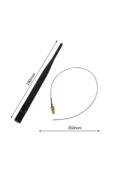ROBİZ 6dbi Sma Erkek Anten 35cm Ipex Kablo Ufl Soket Dual Band 2.4ghz thumbnail 6