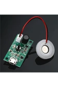 ROBİZ Micro Usb Ultrasonik Nem Üretici Devre Seramik Disk Transducer 5v 2w Soğuk Buhar Sis Duman Atomizer thumbnail 7