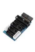 ROBİZ Jtag Swd Soket Çevirici Adaptör Jlink Stlink Ulink Arm Emulator Programlayıcı Debugger thumbnail 1