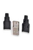 ROBİZ Kutulu Usb Type A Erkek Soket Usb 2.0 4 Pin Plastik Kapak Dıy Tip Elektronik Cihaz Usb - 7