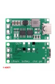 ROBİZ 4s 16.8v 1a Lityum Pil Şarj Modülü Type C 18650 Li-ıon Batarya Step-up Boost Pda Mp3 Mp4 - 1