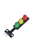 ROBİZ Trafik Işık Led Modülü 5v Ortak Katot 8mm Led Kırmızı Sarı Yeşil - 3