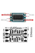 ROBİZ Mini Max3232 Rs232 Ttl Breakout Modül Uart 120kbps 3v 5v Seri Haberleşme thumbnail 8