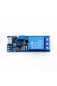 ROBİZ 5v-30v Micro Usb Zaman Gecikme Röle Modülü 0-24sn Potansiyometre - 6