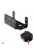ROBİZ Servo Motor Metal Montaj Parçası Braket Mg995 Mg996r S3003 Td-8120mg - 4