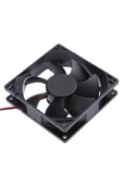 ROBİZ Dc 12v Fan 90x90mm 9025 3200rpm 9x9cm Sessiz 2 Pin Fırçasız Soğutma Kuluçka thumbnail 7