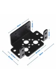 ROBİZ Servo Motor Metal Montaj Parçası Braket Mg995 Mg996r S3003 Td-8120mg - 1