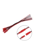 ROBİZ Jst Kablo Erkek Dişi Çift 15cm 150mm Model Uçak Helikopter Robot Lipo Lityum Lion Pil Akü Bağlantı thumbnail 3