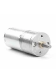 ROBİZ 24v 620rpm Jga25-370 Redüktörlü Dc Motor Metal Dişli Yüksek Tork Kuvvet 25mm Robot Oyuncak thumbnail 5