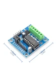 OEM Mini L293d Motor Modül-4 Adet Dc Motor Sürücü - Step Motor Sürücü thumbnail 1