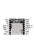 ROBİZ Mp3-tf-16p Mini Mp3 Player Modülü Wav Ses Çalma Oynatıcı Micro Sd - 6