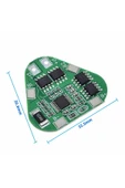 ROBİZ 3s 8a 12v Bms Koruma Kartı 18650 Batarya Lityum Li-on Lipo Pil Koruma 11.1v 12.6v Aşırı Şarj thumbnail 8