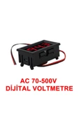ROBİZ Alkatronik 0.56' Ac 70-500v Dijital Kırmızı Voltmetre Iki Telli Panel Tip 70v-500v Kırmızı Voltmetre thumbnail 2