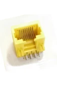 ROBİZ 8p8c Plastik Sarı Rj45 Soket Ethernet Bağlantı Soketi 8 Pin Pcb thumbnail 2