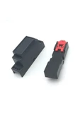 ROBİZ Ray Tip Siyah Plastik Kutu 24 X 59 X 88mm Elektronik Devre Proje Prototip Sigorta Röle Otomasyon - 4