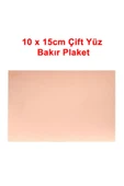 ROBİZ 10x15cm Pcb Çift Yüz Bakır Plaket Baskı Elektronik Devre Prototip thumbnail 1