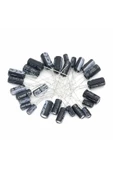 ROBİZ 120 Adet Dip Elektrolitik Kapasitör Seti 12 Tip x10  1uF 2.2uF 3.3uF 4.7uF 10uF 22uF 33uF 47uF thumbnail 4