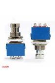 ROBİZ 3pdt On/on/off 3lü Anahtar Ac 250v 3a 9 Pin Switch Anlık Basmalı Buton - 6