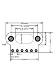 ROBİZ Tof050c Vl6180x 50cm Lazer Mesafe Sensör Modülü Optik Filtre Kapak Tof Uzaklık Yakınlık - 7