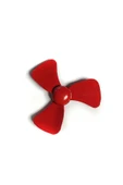 ROBİZ 60mm 3 Kanat Pervane Oyuncak Pervane Rüzgar Gülü Su Botu RC DIY Motor Propeller thumbnail 4