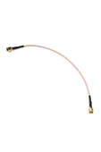 ROBİZ RG316 20cm Rp Sma Erkek ( Dişi / Dişi ) Kablo RF Uzatma Kablosu Altın Kaplama Soket 0-6GHz Wi-Fi - 3