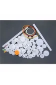 OEM 75 Parça Plastik Dişli Seti Rc Çark Arduino Oyuncak Robot Araba Gear Dıy Kremayer thumbnail 2