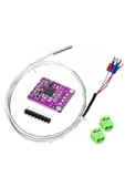 ROBİZ Max31865 Thermocouple Modül Ve 1 Metre Pt100 Sensör Rtd Sıcaklık Isı Sensör Okuyucu 15 Bit Adc thumbnail 3