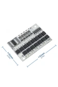 ROBİZ Bms 5s 100a Koruma Kartı Lityum Batarya Balans Versiyon 18650 Pil thumbnail 1