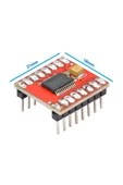 ROBİZ Tb6612fng Çift Motor Sürücü Modül Dc Motor Bipolar Step Sürücü thumbnail 4