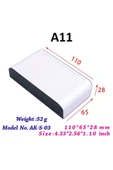 ROBA Ak-s-03 Plastik Kutu A11 ( Siyah-beyaz ) Elektronik Devre Kutusu thumbnail 7