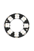 ROBİZ 8 Bit Neopixel Halka Ring Ws2812b 5050 Rgb Led Modül 5050 Adreslenebilir Lamba Kart Full Color Ekran thumbnail 6