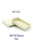 ROBİZ Ak-s-56 Beyaz Plastik Elektronik Proje Kutusu thumbnail 5