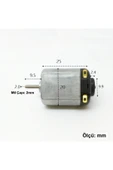 ROBİZ 3v 6v Dc Motor 130 Dc Motor Oyuncak Motoru thumbnail 1