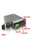 ROBİZ 40a 50v Dc Motor Hız Kontrol Devresi Ayarlanabilir Motor Sürücü thumbnail 1
