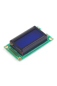 ROBİZ 0802a 2x8 Mavi Karakter Lcd Modül Display Ekran 5v Beyaz Arka Işık 8x2 8 X 2 Lcd Gösterge Menü - 4