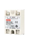 ROBİZ Ssr-10aa Ssr Röle 10a Ac 24-380v Tek Fazlı Solid State Röle Elektronik Anahtar Termostat Resiztans thumbnail 6