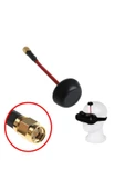 ROBİZ 5.8ghz Sma Erkek Anten Esnek Dairesel Polarize Omni Mantar Anten Rc Fpv Drone Multicopter Quadcopter - 6