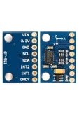 ROBİZ Gy-511 Lsm303dlhc 3 Eksen Ivme Ölçer 3 Eksen Manyetometre Sensör Modülü Pusula 3v-5v I2c Manyetik - 9