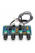 ROBİZ Ne5532 Ton Kontrol Kartı Ses Tiz Orta Bas Ayar Dc 12 24v Gitar Enstrüman Ses Sinyal Teyp Cd Çalar thumbnail 4