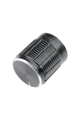 ROBİZ Alüminyum Pot Başlığı 6mm Tırtıklı Mil 6mm Siyah Metal Potansiyometre Rotary Enkoder Ses Voltaj thumbnail 11