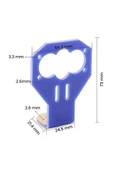 ROBİZ Hc-sr04 Ultrasonik Sesnsör Bağlantı Aparatı Mesafe Sensör Tutucu Servo Akılı Araba Robot Engel thumbnail 7