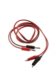 ROBİZ Krokodil Banana Kablo Çifti Güç Kaynağı Multimetre Voltmetre Osiloskop Elektrik Test Ölçme Kablosu thumbnail 8