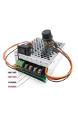 ROBİZ 40a 50v Dc Motor Hız Kontrol Devresi Ayarlanabilir Motor Sürücü thumbnail 7